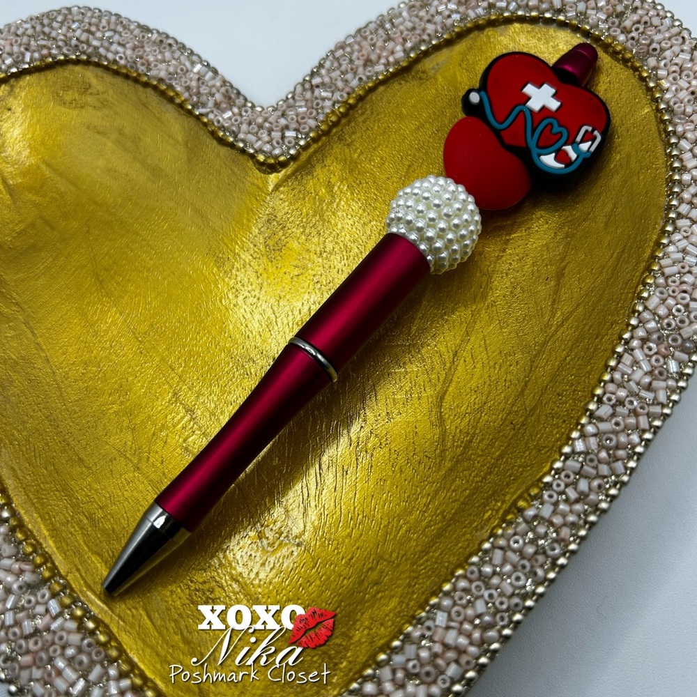 Medical Profession Beaded Handmade Pen🖋️